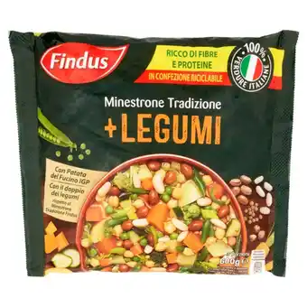 Iperal Minestrone tradizione +legumi findus offerta
