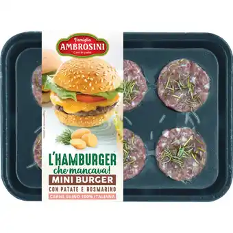 Iperal Mini burger ambrosini offerta