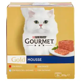 Iperal Alimento umido per gatto mousse gourmet gold purina offerta