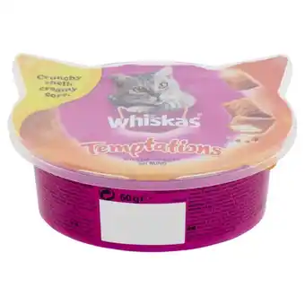 Iperal Snack per gatto temptations whiskas offerta