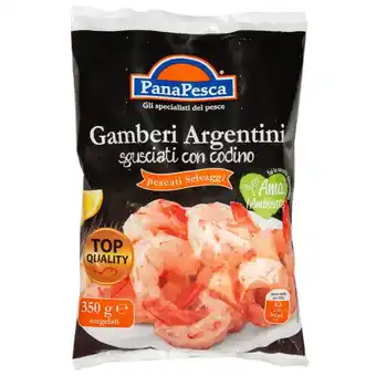 Iperal Gamberi argentini sgusciati con codino panapesca offerta