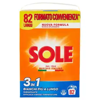 Iperal Detersivo lavatrice in polvere sole offerta
