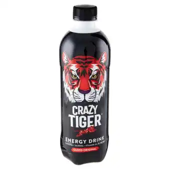 Energy drink crazy tiger