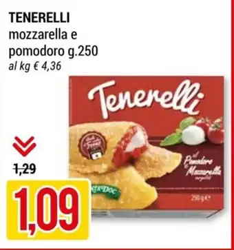 Hardis TENERELLI mozzarella e pomodoro g.250 offerta