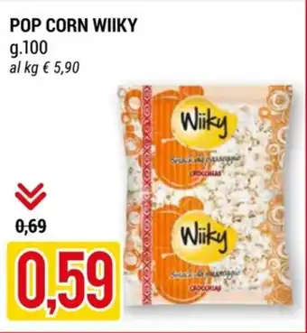 POP CORN WIIKY g.100