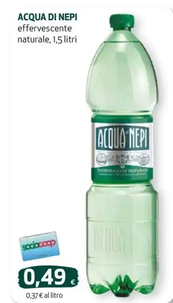 ACQUA DI NEPI effervescente naturale, 1,5 litri