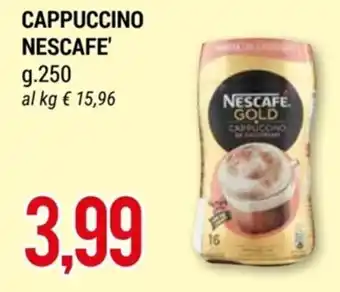 Hardis CAPPUCCINO NESCAFE' g.250 offerta