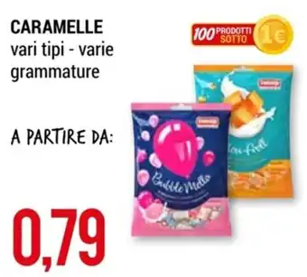 Hardis CARAMELLE vari tipi - varie grammature offerta
