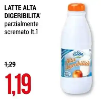 Hardis LATTE ALTA DIGERIBILITA' parzialmente scremato It. 1 offerta