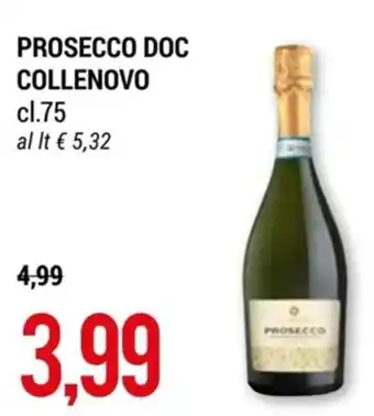 Hardis PROSECCO DOC COLLENOVO cl. 75 offerta
