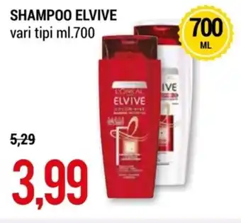 Hardis SHAMPOO ELVIVE vari tipi ml.700 offerta