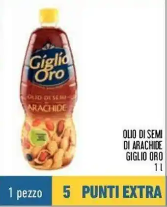 Conad Giglio Oro Olio di Semi di Arachide 1l offerta