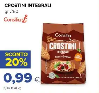 Tigre CROSTINI INTEGRALI gr 250 Consilia offerta