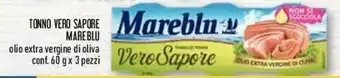 Conad Mareblu Tonno Vero Sapore 60g x 3 pezzi offerta