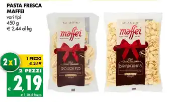 Tigros PASTA FRESCA MAFFEI vari tipi 450 g offerta