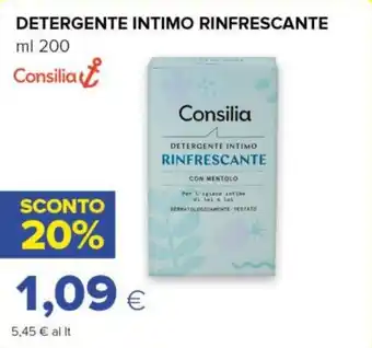 Tigre DETERGENTE INTIMO RINFRESCANTE ml 200 Consilia offerta
