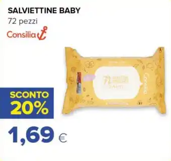 Tigre SALVIETTINE BABY 72 pezzi Consilia offerta