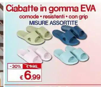 Satur Ciabatte In Gomma EVA offerta