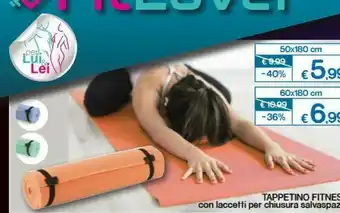 Satur Tappetino Fitness offerta