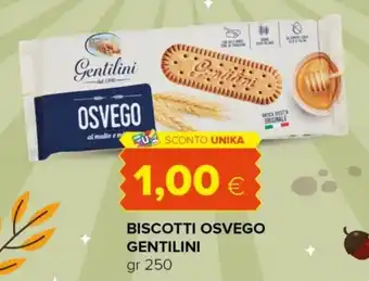 Tigre BISCOTTI OSVEGO GENTILINI gr 250 offerta