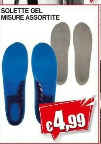 Satur Solette Gel Misure Assortite offerta