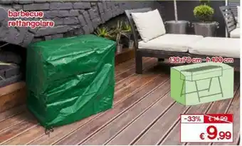 Satur Barbecue Rettangolare offerta