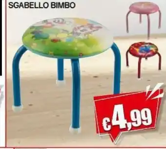 Satur Sgabello Bimbo offerta