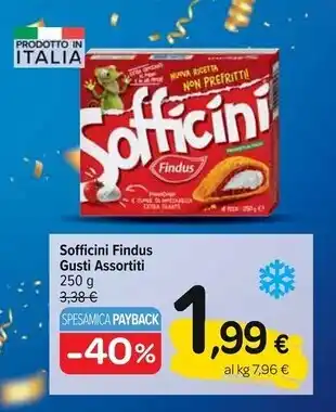 Carrefour Express Findus sofficini offerta