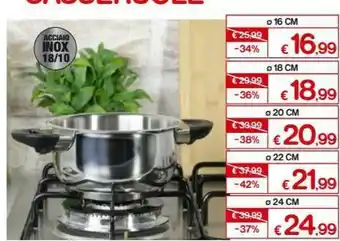 Casseruole Acciaio Inox