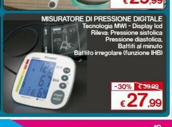 Satur Misuratore Di Pressione Digitale offerta