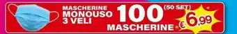Satur Mascherine Monouso offerta