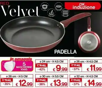 Satur Padella Red Velvet offerta