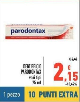 Parodontax Dentifricio 75ml