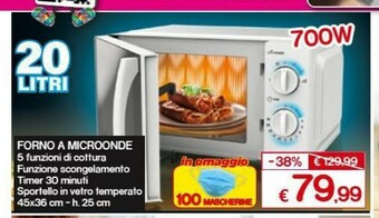 Satur Forno A Microonde offerta