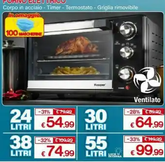 Kooper Forno Elettrico