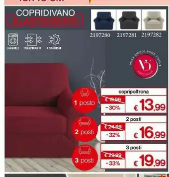 Satur Copridivano 2197280 offerta