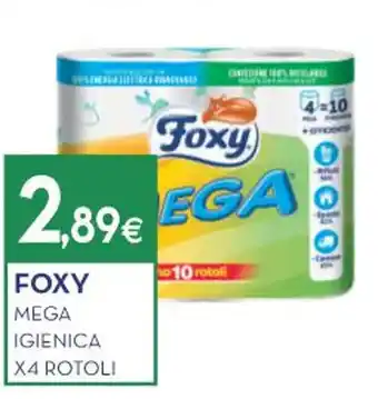 FOXY MEGA IGIENICA X4 ROTOLI