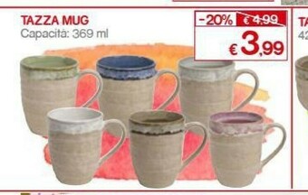 Satur Tazza Mug offerta
