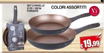 Satur Set 2 Padelle offerta