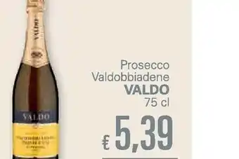 Unes Valdo Bbiadene Prosecco Superiore DOCG 750 G(ml) offerta