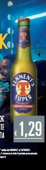 Unes Tennent's Super offerta