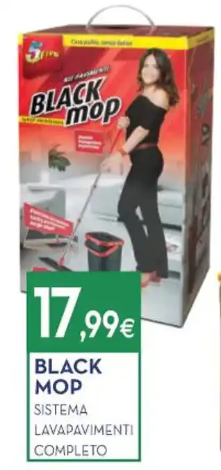Proshop BLACK MOP SISTEMA LAVAPAVIMENTI COMPLETO offerta