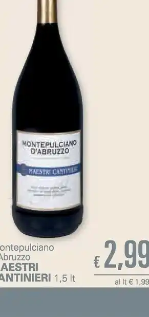 Maestri Cantinieri Montepulciano D'Abruzzo