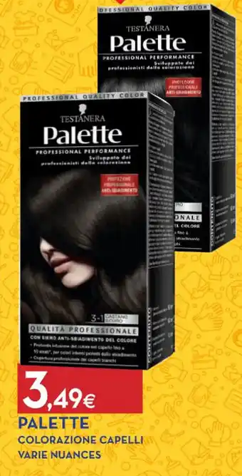 Proshop PALETTE COLORAZIONE CAPELLI VARIE NUANCES offerta