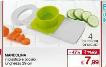 Satur Mandolina In Plastica E Acciaio offerta