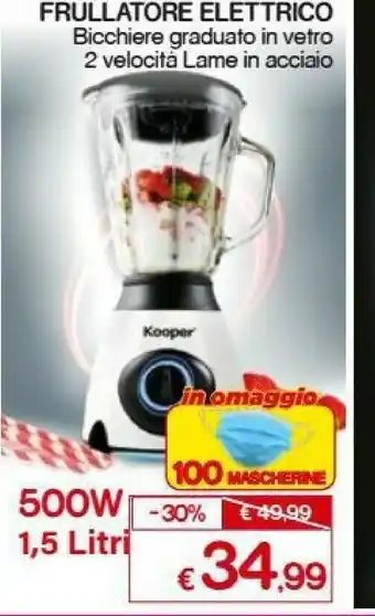 Satur Kooper Frullatore Elettrico offerta