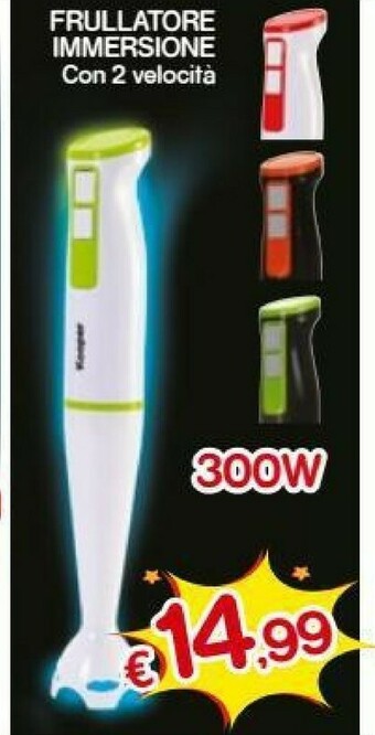 Satur Frullatore Immersione offerta