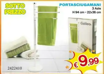 Satur Galileo Portasciugamani offerta