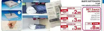 Satur Buste Sottovuoto In Pet offerta