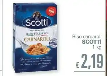 Unes Scotti Riso Carnaroli 1000 G(ml) offerta